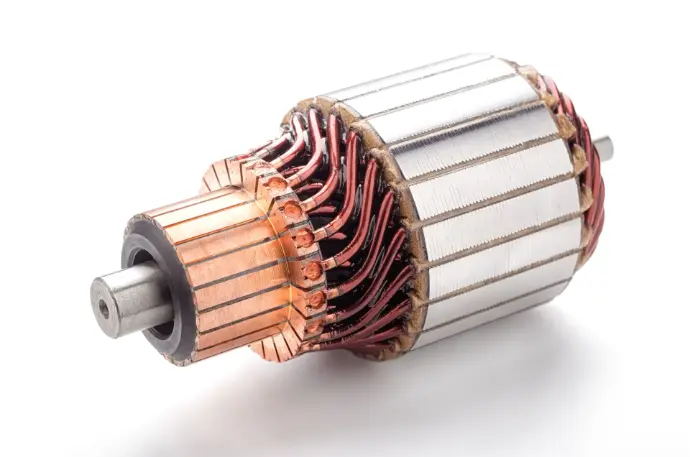 Rotor enroulements